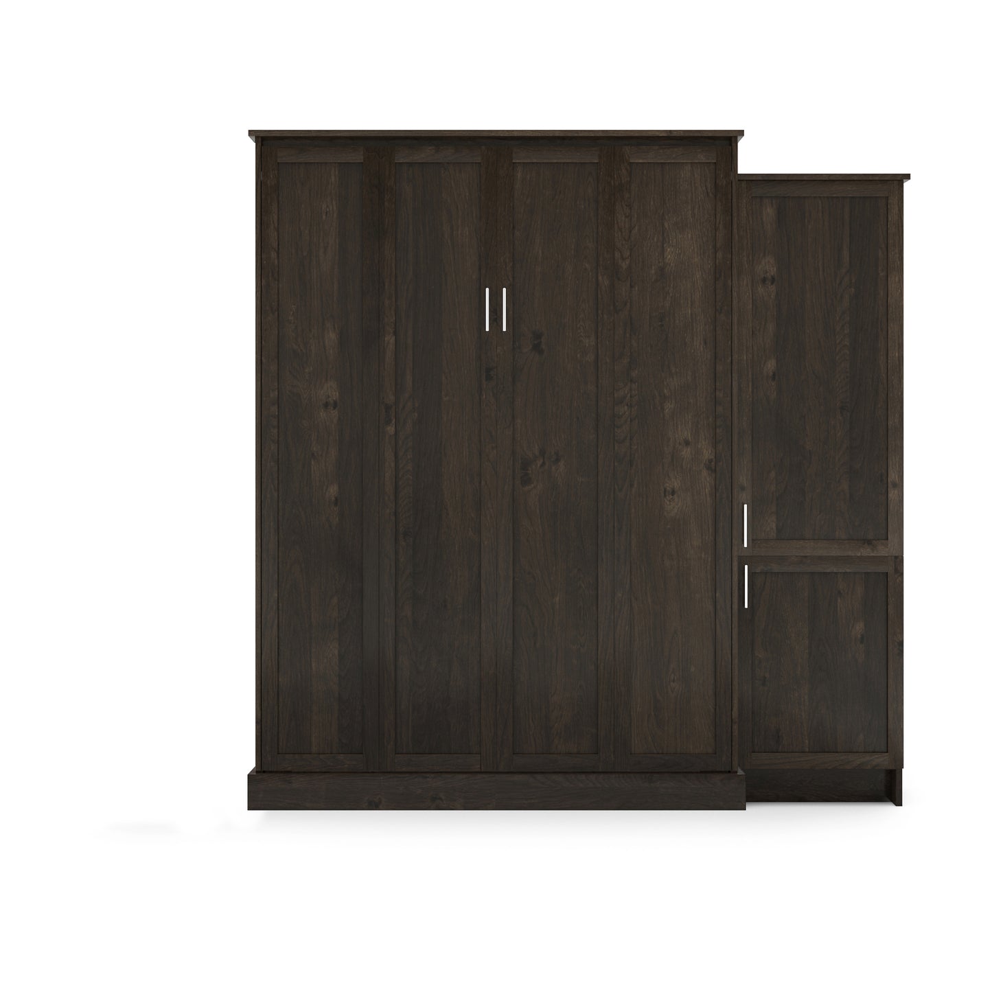 Murphy Bed Queen - w/ Right Cabinet