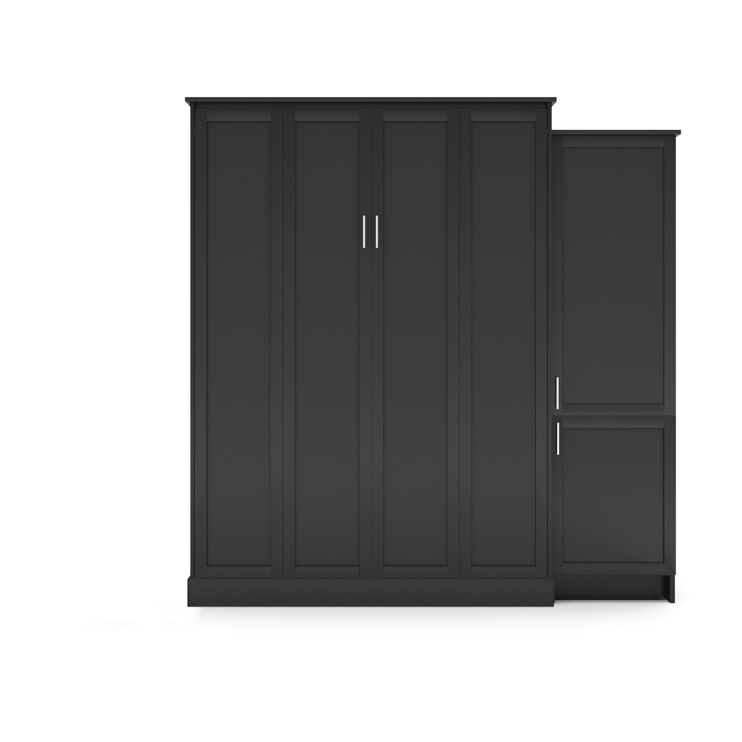 Murphy Bed King w/ Right Cabinet