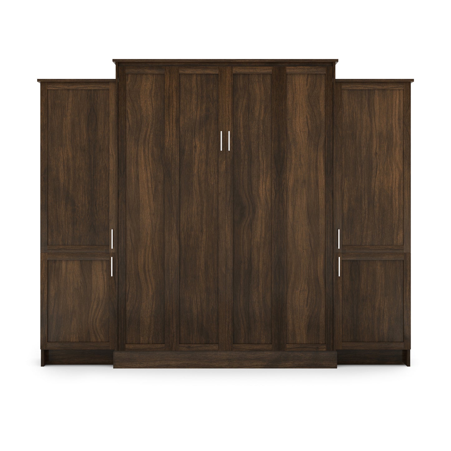Murphy Bed King w/ Double Cabinet