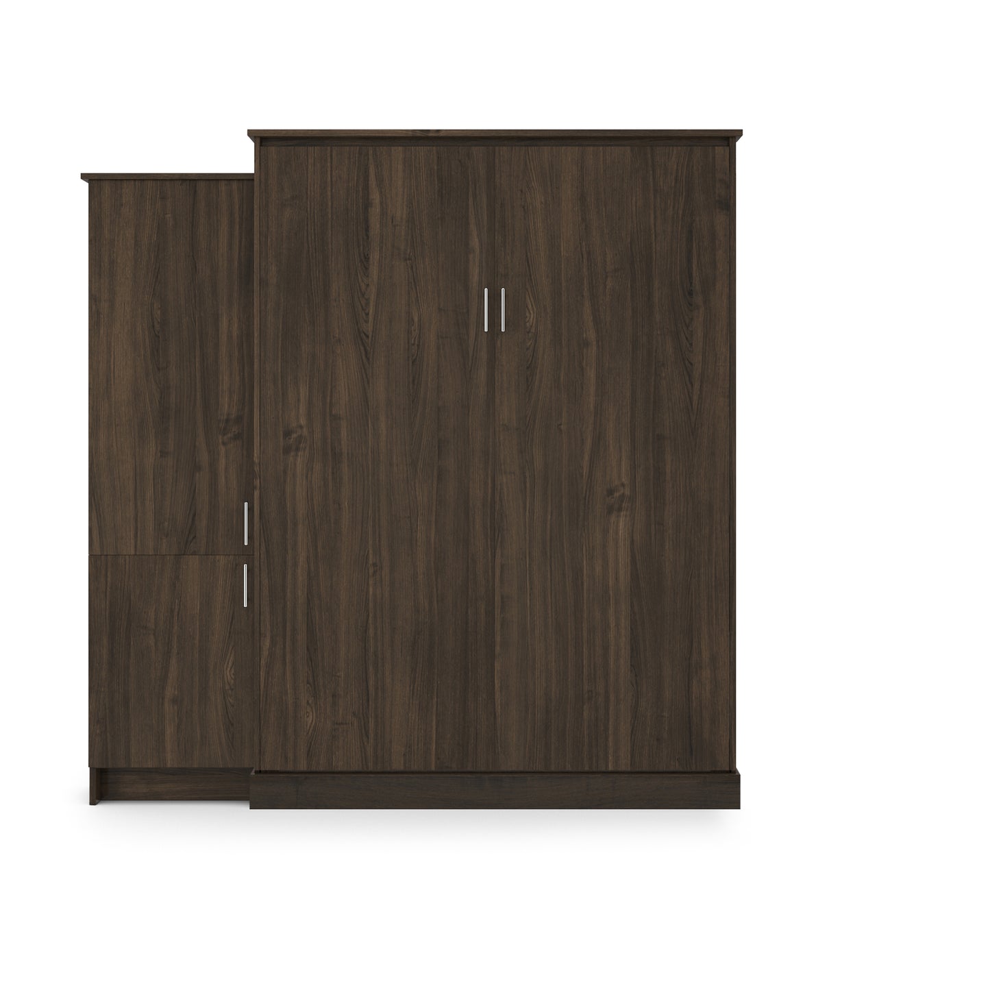Murphy Bed Full - w/ Left Cabinet