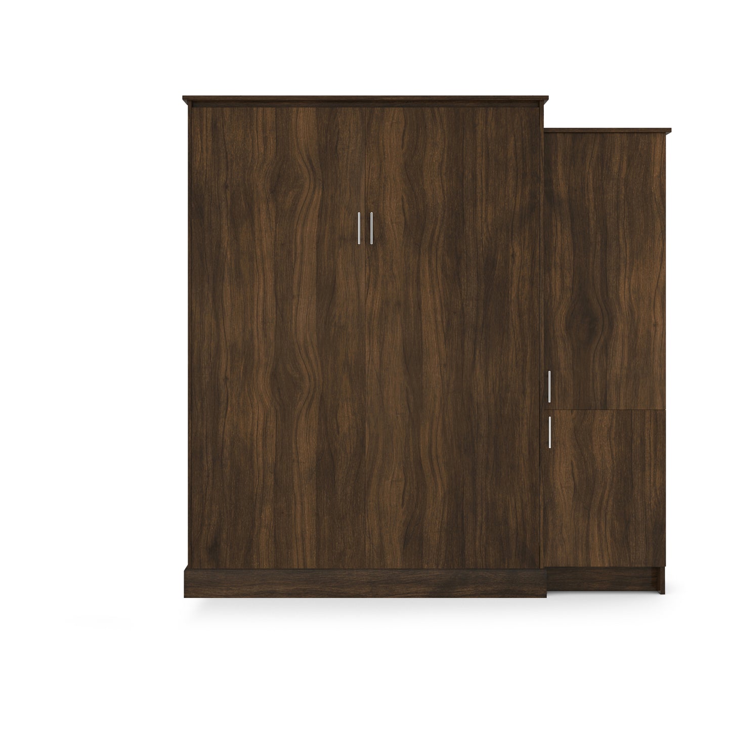 Murphy Bed King w/ Right Cabinet