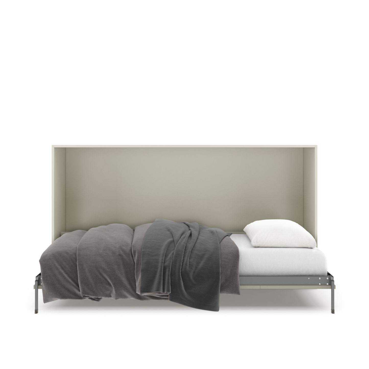 Horizontal Murphy Bed - Modern Paint Grade - Murphy Door