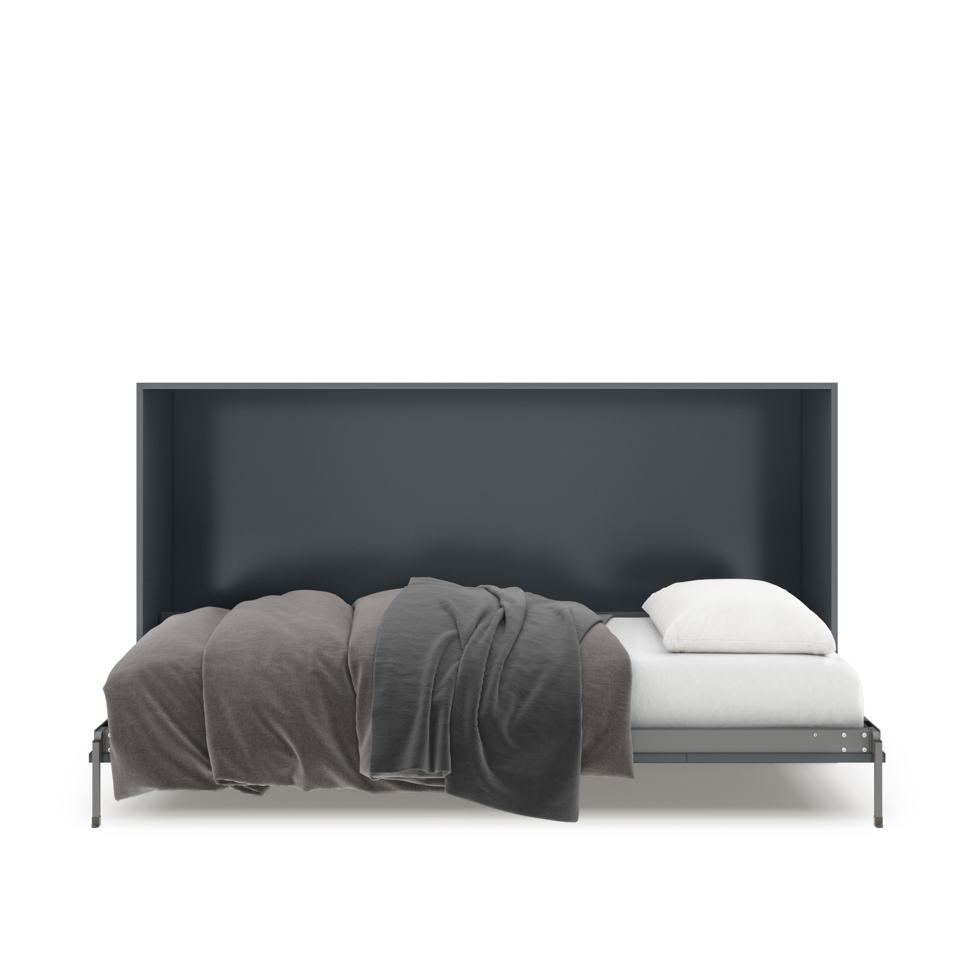 Horizontal Murphy Bed - Modern Paint Grade - Murphy Door