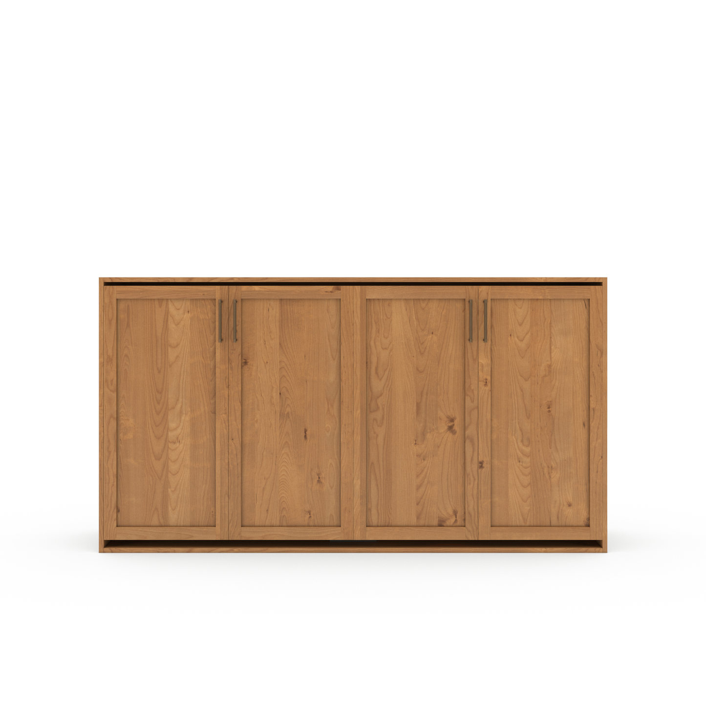 Horizontal Murphy Bed (Twin XL) - Shaker Panel
