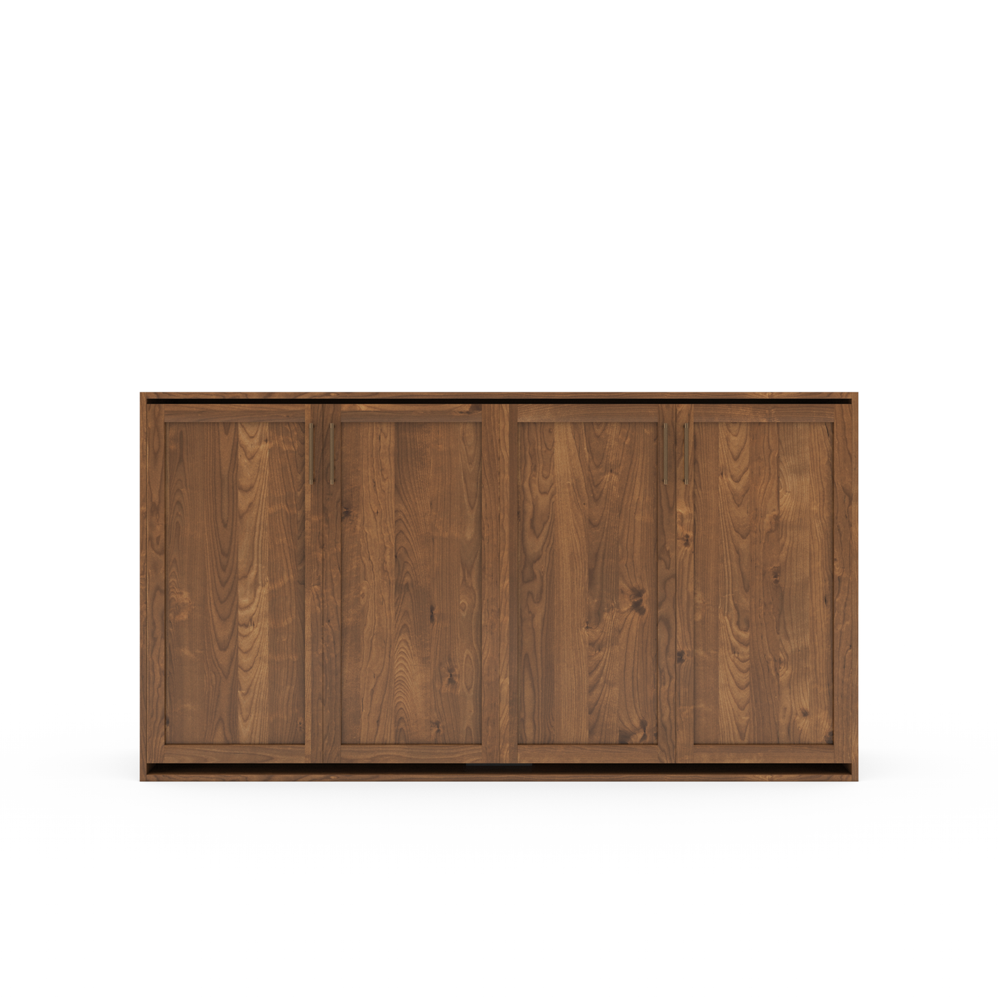 Horizontal Murphy Bed (Twin XL) - Shaker Panel