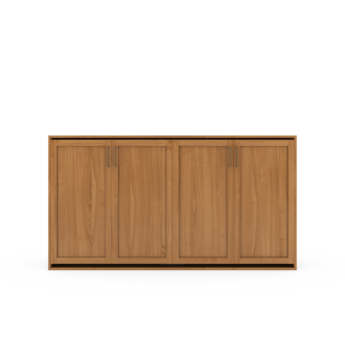 Horizontal Murphy Bed (Twin XL) - Shaker Panel