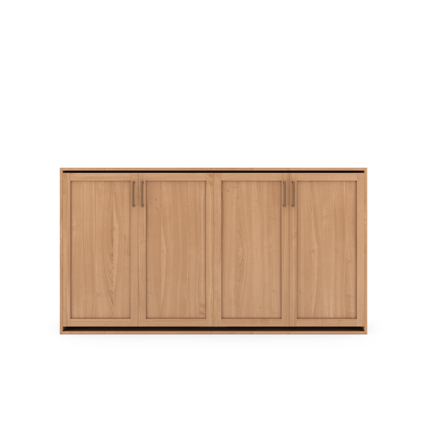 Horizontal Murphy Bed (Twin XL) - Shaker Panel