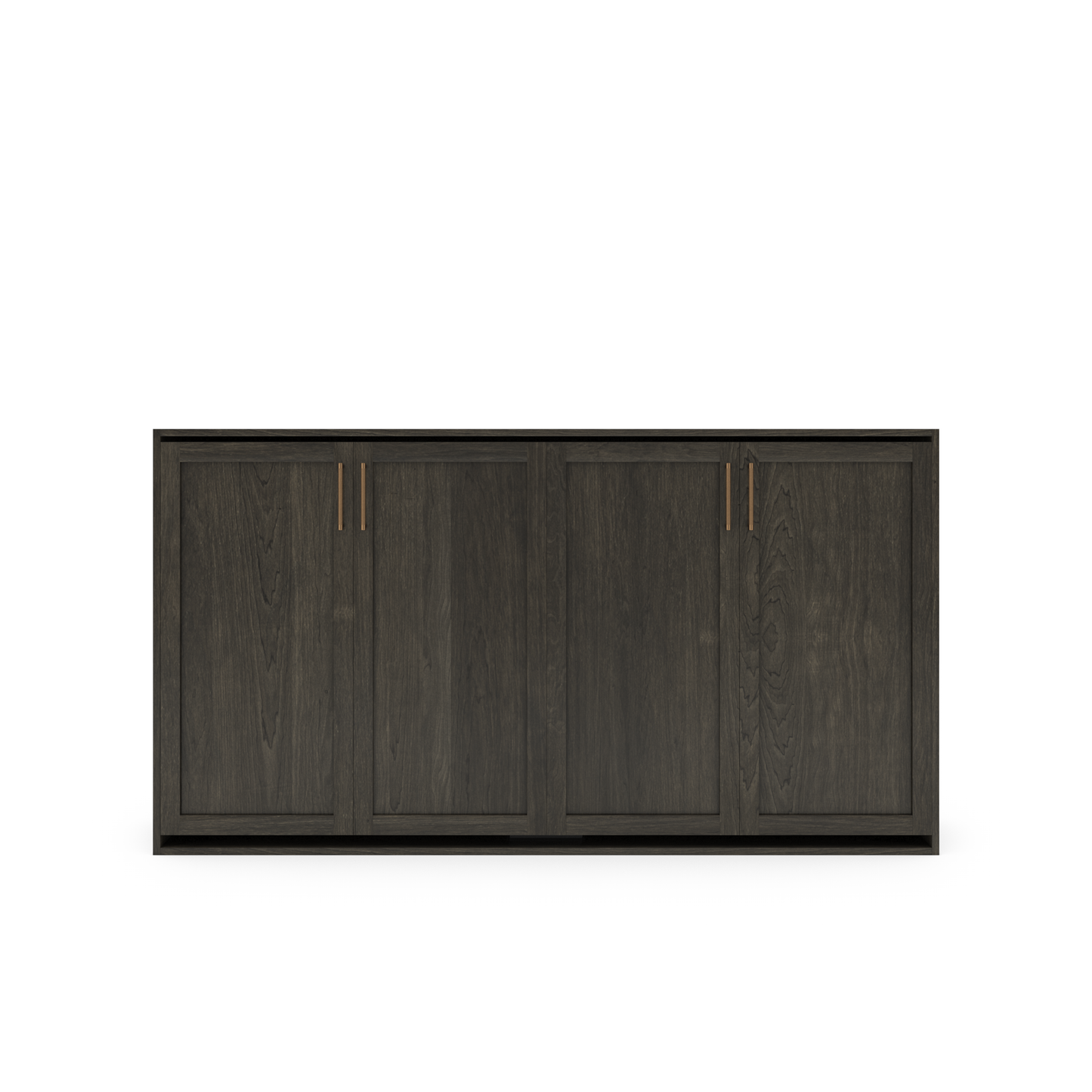 Horizontal Murphy Bed (Twin XL) - Shaker Panel