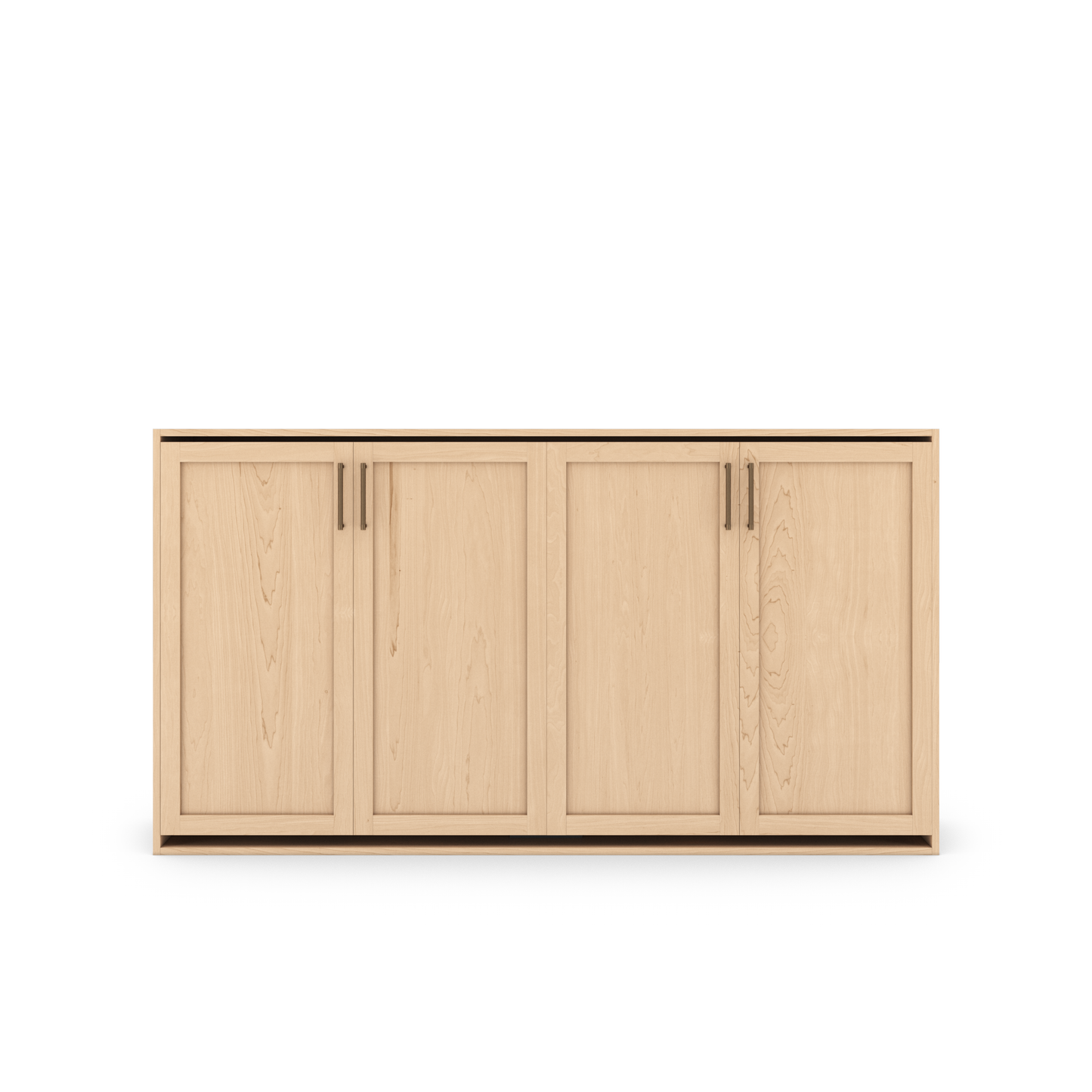Horizontal Murphy Bed (Twin XL) - Shaker Panel
