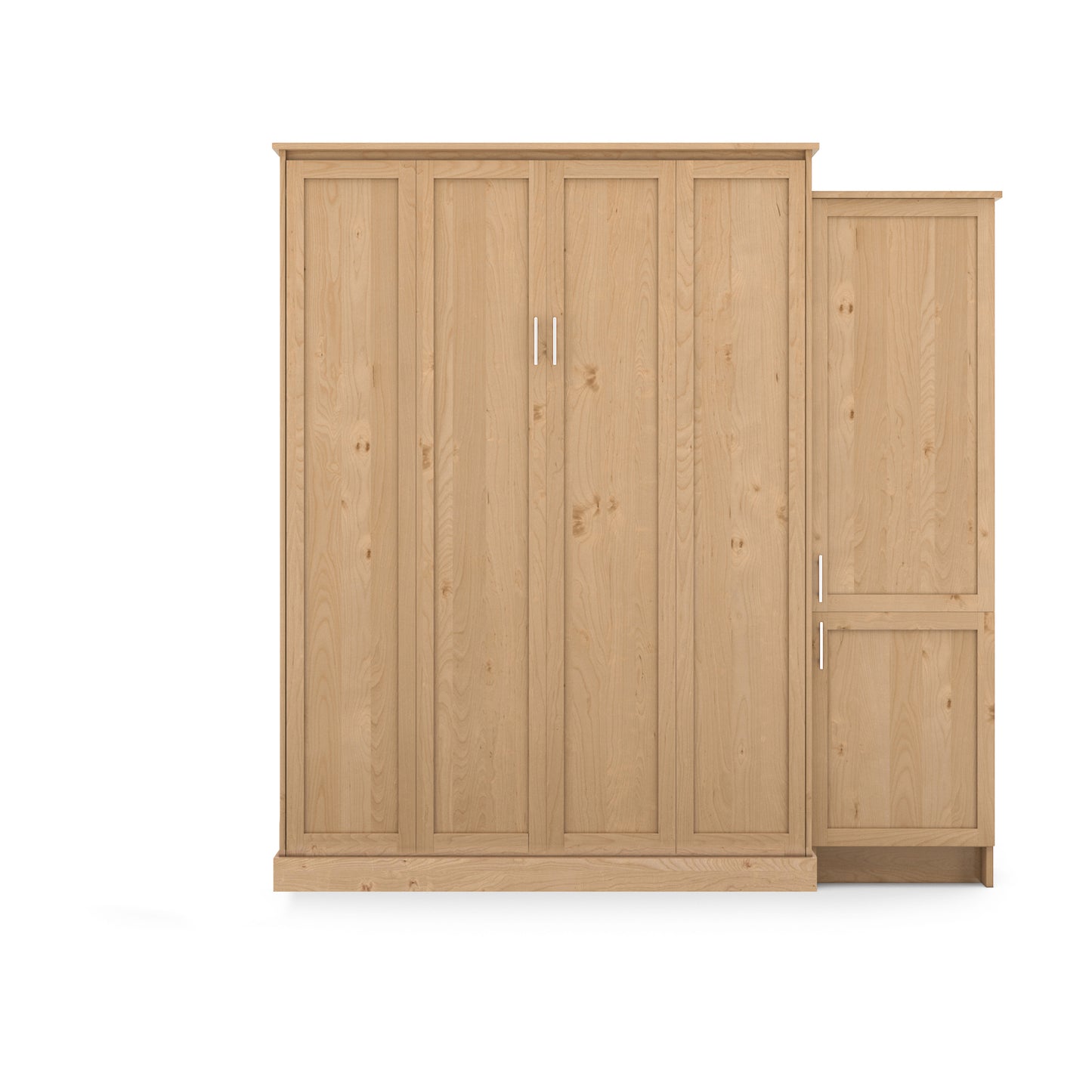 Murphy Bed King w/ Right Cabinet