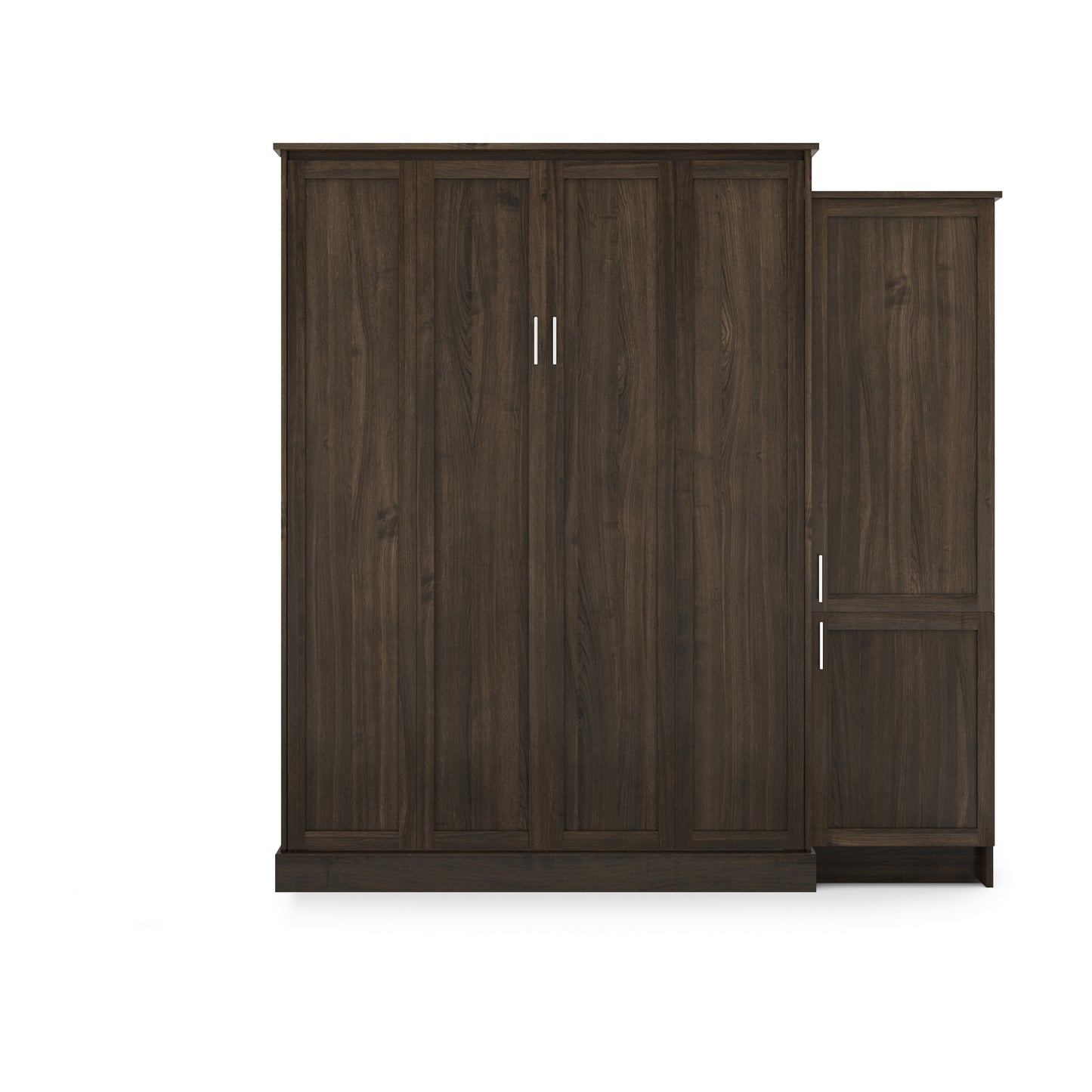 Murphy Bed King w/ Right Cabinet