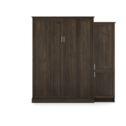 Murphy Bed King w/ Right Cabinet