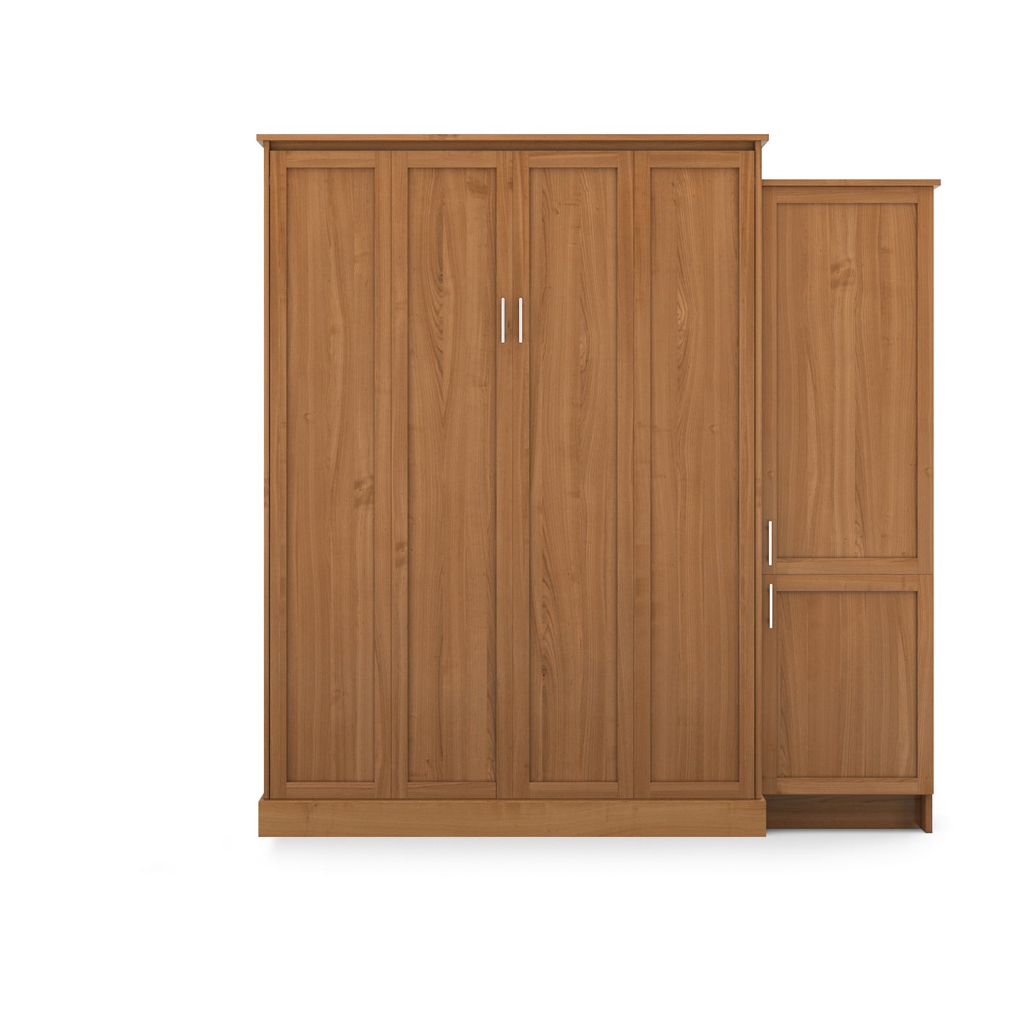 Murphy Bed King w/ Right Cabinet