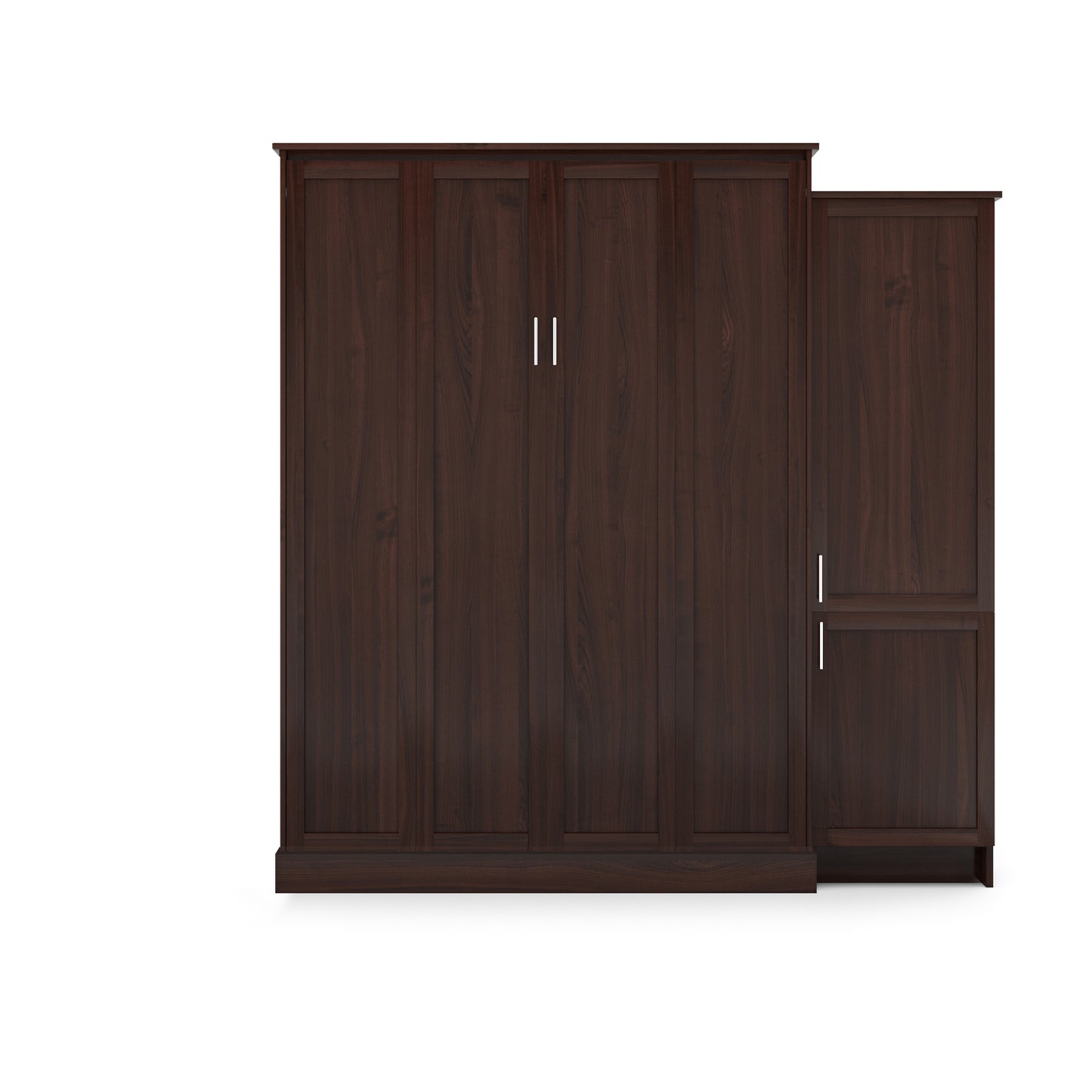 Murphy Bed King w/ Right Cabinet