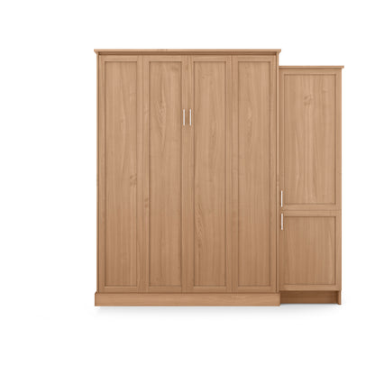 Murphy Bed King w/ Right Cabinet