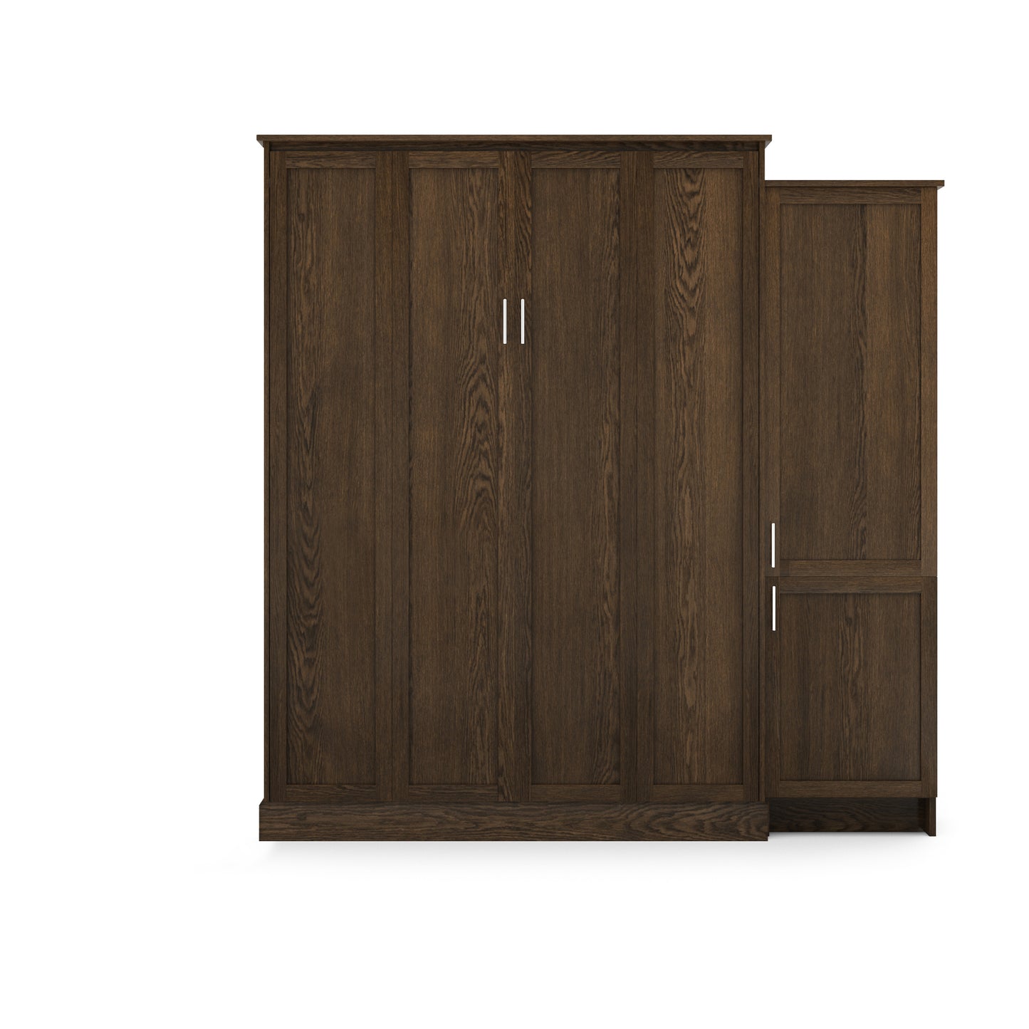 Murphy Bed King w/ Right Cabinet