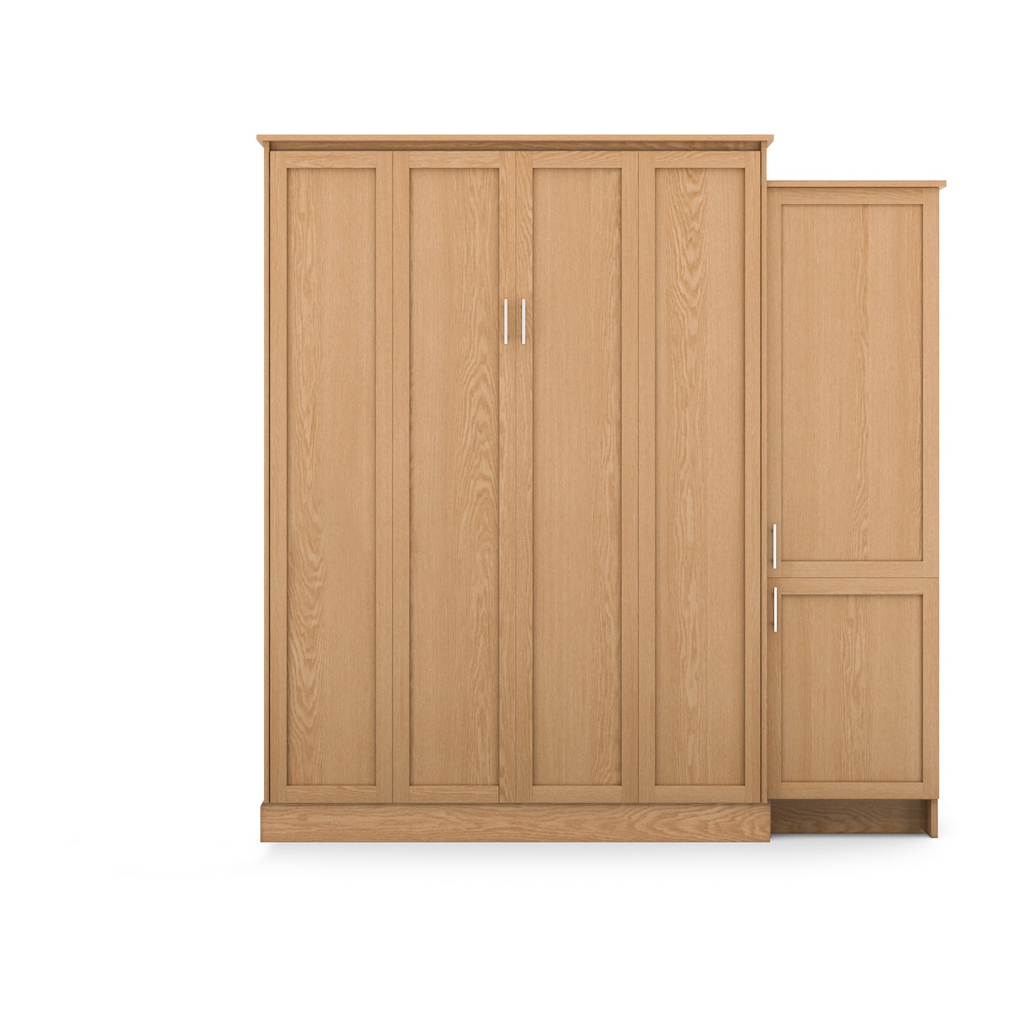 Murphy Bed King w/ Right Cabinet