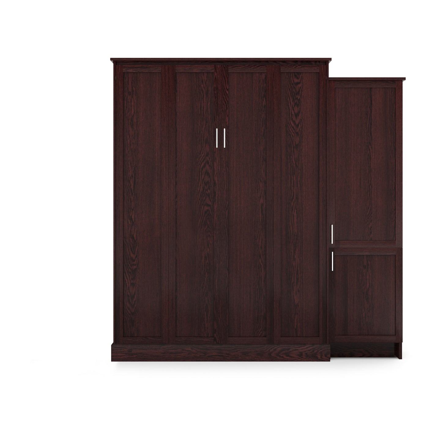Murphy Bed King w/ Right Cabinet