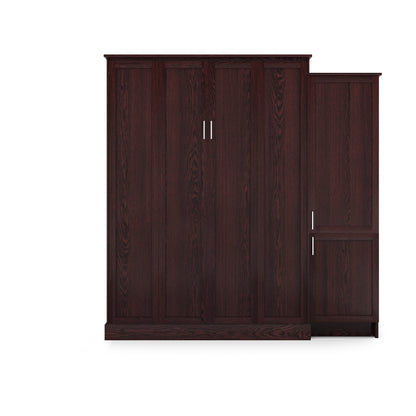 Murphy Bed King w/ Right Cabinet