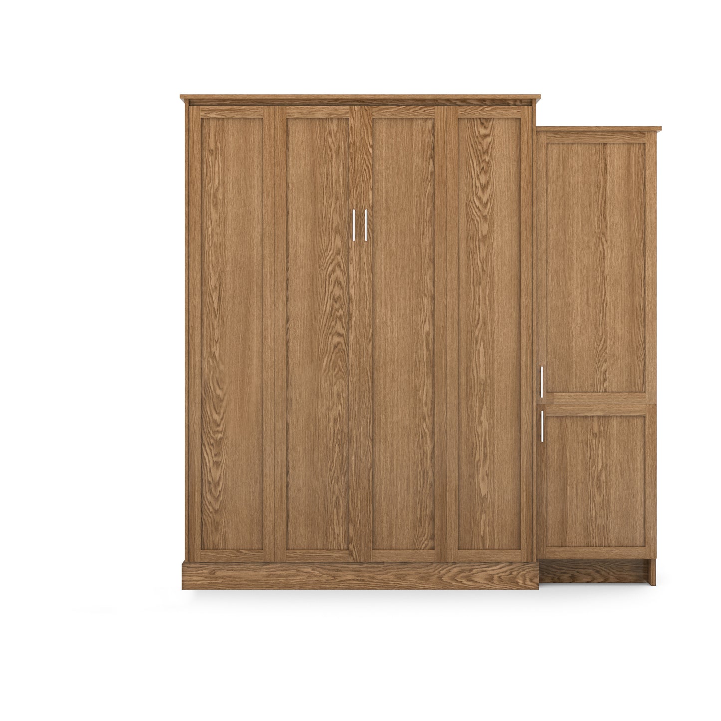 Murphy Bed King w/ Right Cabinet