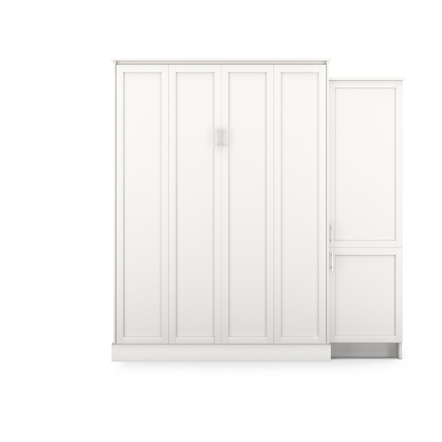Murphy Bed King w/ Right Cabinet