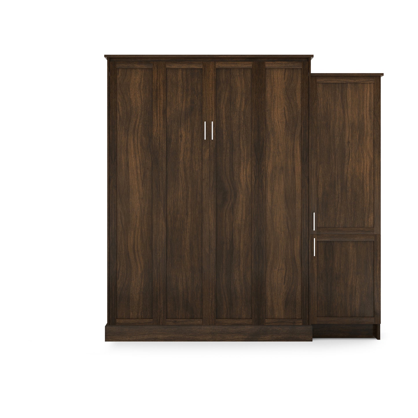 Murphy Bed King w/ Right Cabinet
