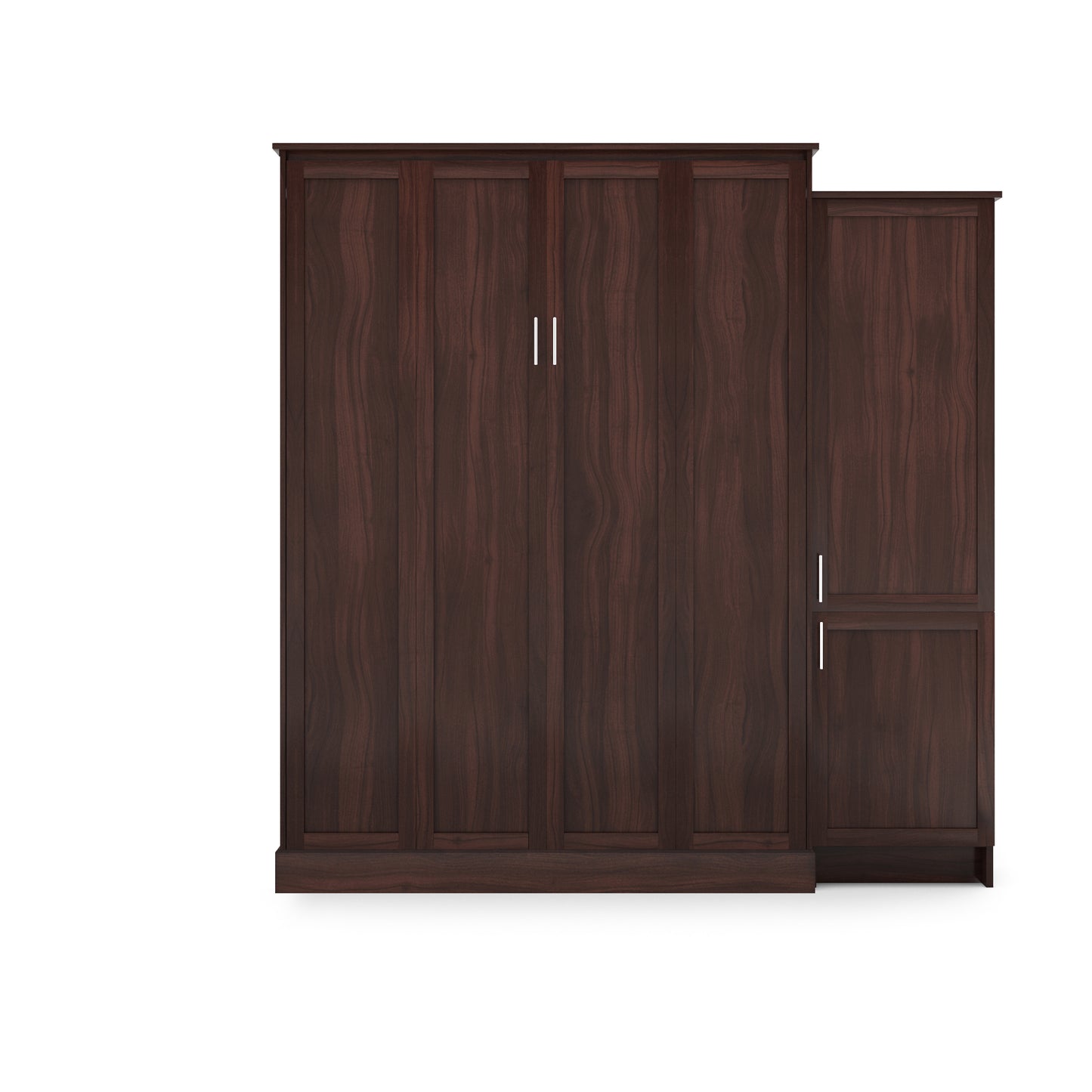Murphy Bed King w/ Right Cabinet
