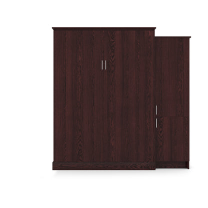 Murphy Bed King w/ Right Cabinet