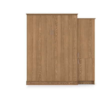 Murphy Bed King w/ Right Cabinet