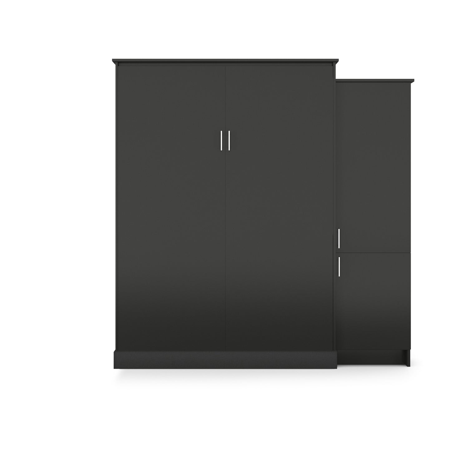 Murphy Bed King w/ Right Cabinet
