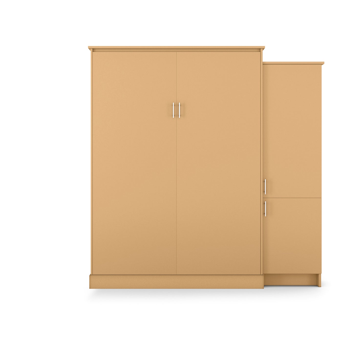 Murphy Bed King w/ Right Cabinet