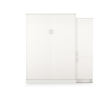 Murphy Bed King w/ Right Cabinet