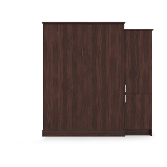 Murphy Bed Queen - w/ Right Cabinet