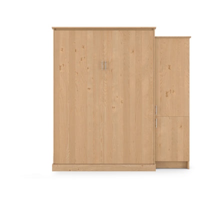 Murphy Bed King w/ Right Cabinet